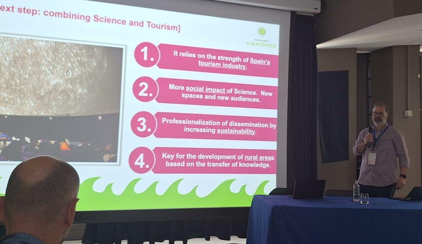 Fotografía ilustrativa del artículo La Fundación Descubre presenta el proyecto Turismo Científico en la Conferencia Anual de EUSEA celebrada en Gran Canaria