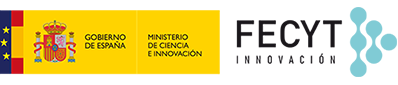 Logotipo de la Fundación Española para la Ciencia y la Tecnología (FECYT). Ministerio de Ciencia e Innovación. Gobierno de España